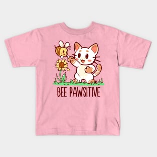 Bee Pawsitive Kids T-Shirt